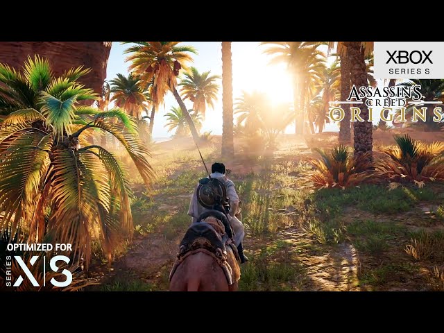 Assassins Creed Origins [60FPS Update] Xbox Series X Gameplay 4K 