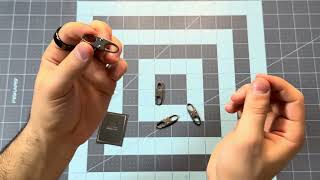Zelin Anti Theft Zipper Clips REVIEW