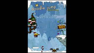 Doodle Jump Christmas Special iPhone/iPod Gameplay - The Game Trail screenshot 1
