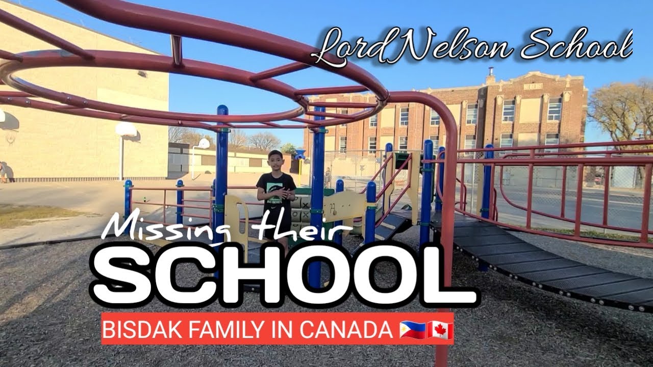 VISITING THEIR OLD SCHOOL || BISDAK FAMILY IN CANADA 🇵🇭🇨🇦