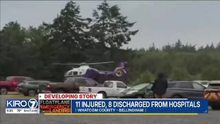 Three people on Kenmore floatplane still hospitalized