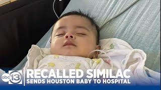 Houston baby hospitalized after using recalled Similac formula