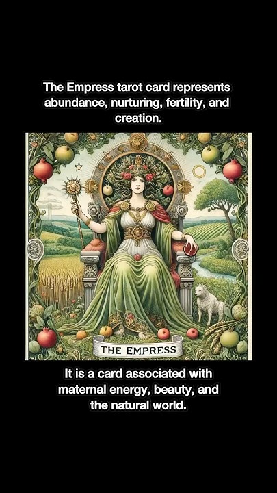 Meaning Of The Empress Card In Tarot tarotcardsmeaning tarotreads meaning-of-the-empress-card-in-tarot-tarotcardsmeaning-tarotreads