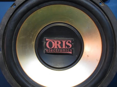 Ремонт автомобильного сабвуфера ORIS. Обрыв в катушке.
