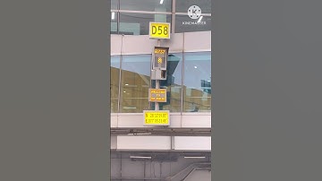 How VDGS guides aeroplane to the parking position #shorts #ytshorts