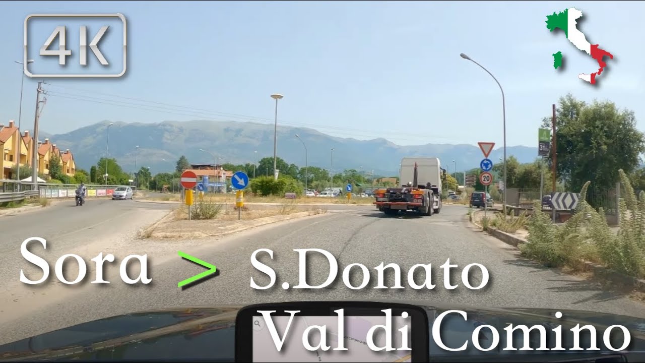 Scenic Drive (Latium), Italy [Sora ⩾ San Donato val di Comino] June 2022 | 🌞