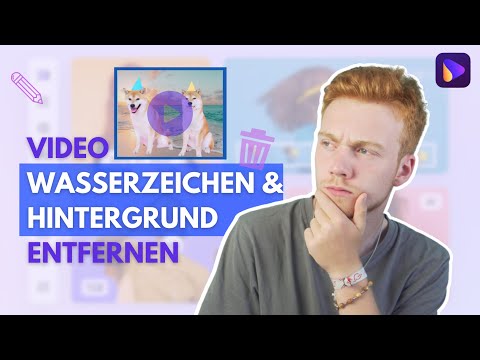 Video: Wie entferne ich Wasserzeichen aus Filmen?