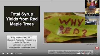 Total Syrup Yields from Red Maple Trees screenshot 3