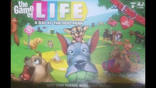 Game of Life: A Day At The Dog Park Board Game (2020, Hasbro)   Whats Inside