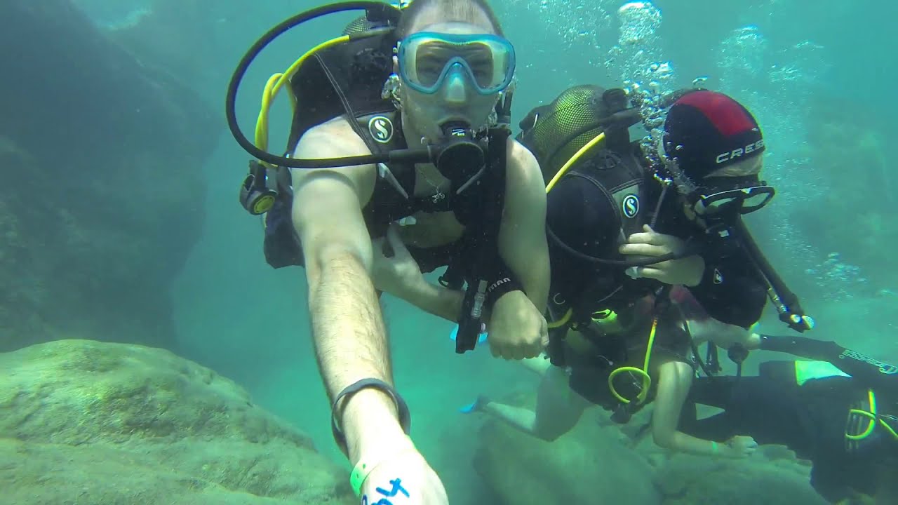 Scuba Diving for the first time in Kemer, Antalya, Turkey YouTube