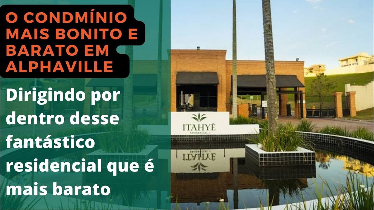 Tour pelo Residencial Itahye / veja como são as casas e as ruas 