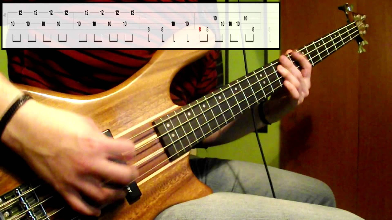 Final Fantasy IV DS - Battle Theme (Bass Cover) (Play Along Tabs In Video)