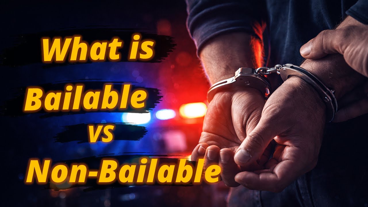 What is Offence? | Types of Criminal Offences in Hindi | What is Bailable vs Non-Bailable