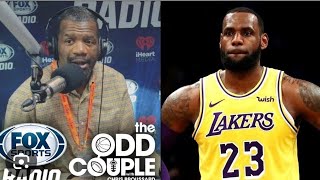 ROB PARKER GOES IN ON LEBRON JAMES. NICK YOUNG LAME