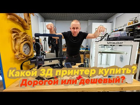 видео: Какой 3д принтер купить? Дорогой или дешевый?