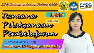 CONTOH RPP model pembelajaran PROBLEM BASED LEARNING (PBL) - Lengkap dengan LKPD, Kisi - kisi dll.