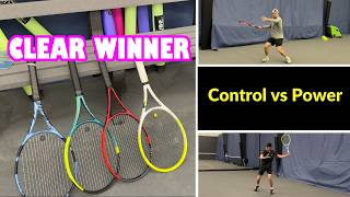 Coaches trying Dunlop rackets vs Technifibre Fire 305 + Babolat Pure Drive | tennis racket review