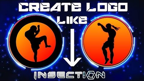 CREATE LOGO LIKE INSECTION | USING PIXELLAB |