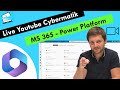 Tuto live ms365  power platform  octobre 2023