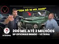 SP OFICINAS INSIDE - “CARROS DE MILHÕES… E UMA RELÍQUIA! 😱 Dentro da Vetrina Imports!”