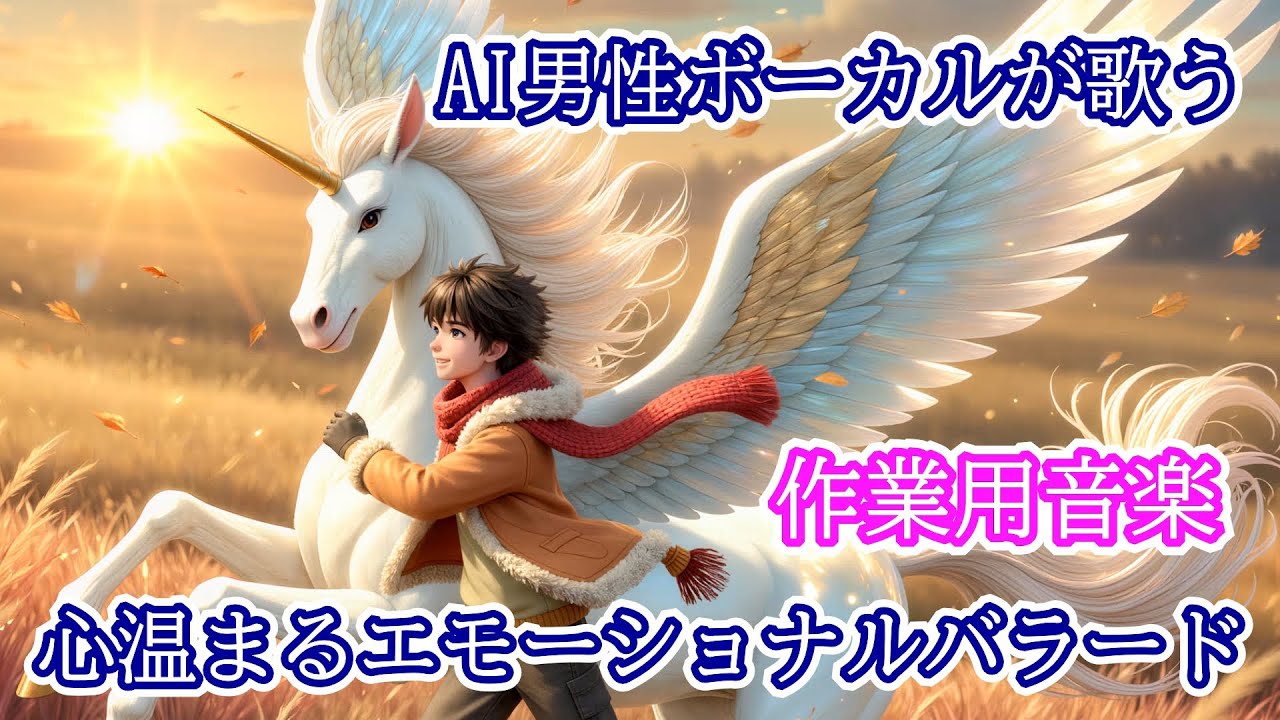【LIVE】どんな時も隣にいてくれる君がいる｜AI男性ボーカルが歌うエモーショナルバラード｜友情、絆をテーマにしたメロウサウンド【JapaneseSong】