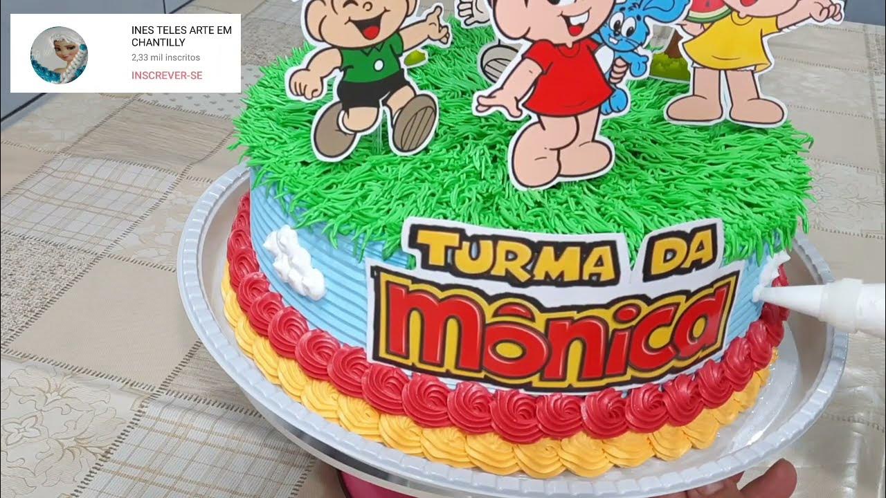 Mônica ganha bolo especial em seu aniversário de 50 anos - Guia da Semana