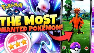 THE SIX MOST SOUGHT AFTER Kinds of Pokémon in Pokémon GO!!