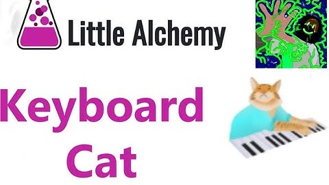 How to Make KEYBOARD CAT In LITTLE ALCHEMY🐈