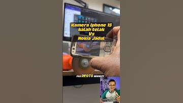 Kamera Iphone 15 kalah ama Nokia Jadul. #review #photography