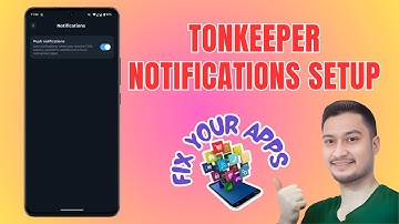 How To Enable Notification On Tonkeeper Wallet - Quick Tutorial (2025)