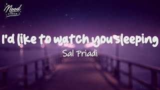 Sal Priadi   I'd like to watch you sleeping (lirik)