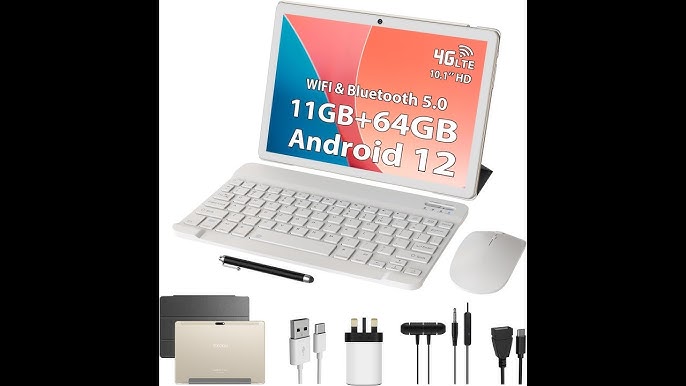 Tablette YOTOPT 10 Pouces Android 13, Octa Core 4Go RAM, 64Go ROM