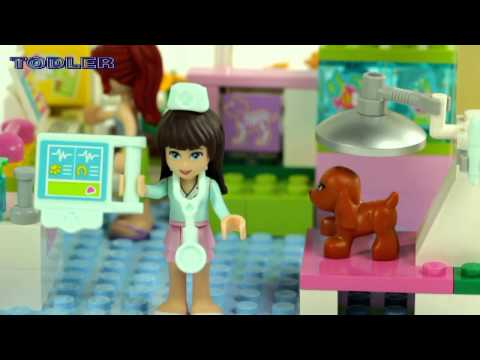 Lego 3188 Lego Friends Heartlake Vet REVIEW