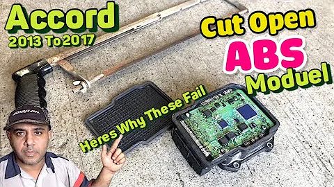 Honda ABS Module TEAR DOWN  what is casing this module to do bad on ALL HONDAs 2013 and above