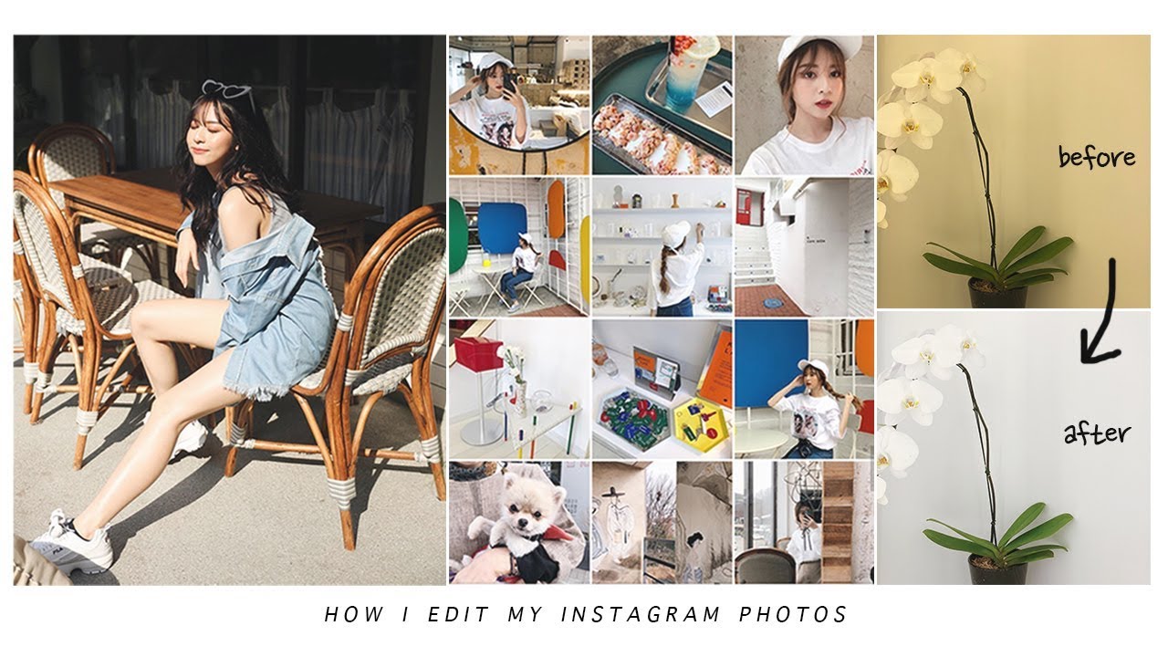 ♡ How I Edit My Instagram Photos สอนแต่งรูปคุมโทน Ig + ปรับสีแบบโปรๆ |  Babyjingko ♡ - Youtube