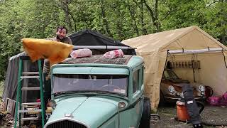 Replacing the Rubberized Canvas Roof on My 1932 DeSoto | Restoration Step‑By‑Step