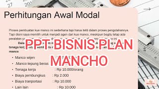 PPT Proposal Usaha Mancho | Download PowerPoint Bisnis Plan Oleh-oleh Khas Daerah