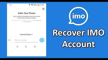 How To Recover IMO Account