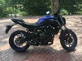 YAMAHA MT-07 2018 EXHAUST ARROW SOUND 🔥 🔥