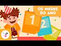 Os meses do ano - Vocabulário para crianças