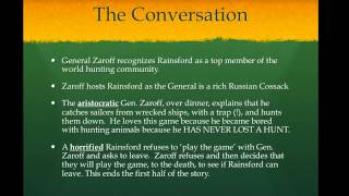The Most Dangerous Game Lesson
