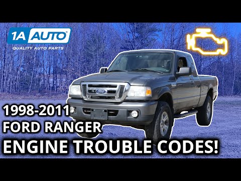 Top Check Engine Trouble Codes 1998-2011 Ford Ranger Truck