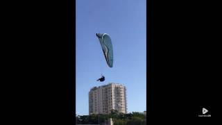 Viral Video UK: Paraglider loses control and lands in river