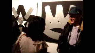 Valerie Lora Goes To Eric Haze Art Show, New York City