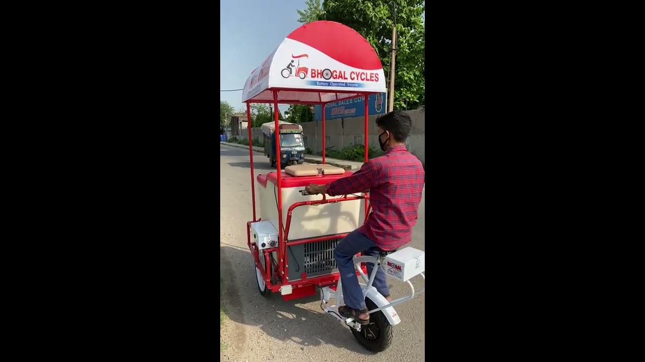 Bhogal Cycles Ice Cream Vending E-Trike