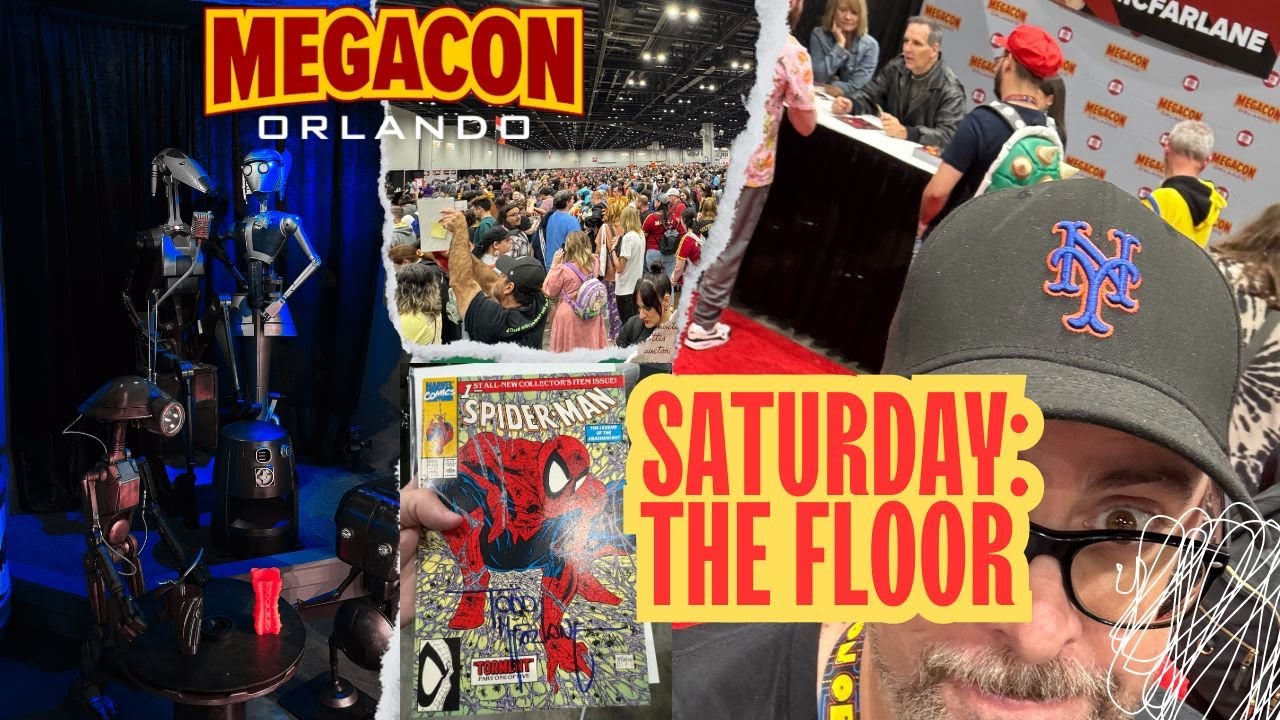 MEGACON Orlando 2025 Saturday Experience | The Floor: Vendors, Star Wars, Fan Groups, Grimm & More