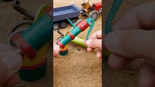 How to make water pump science project 🥰😍❤️ #ytshorts #shorts #tractor #toys #diy #handpump