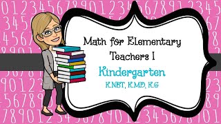 EDUC 277: K.NBT, K.MD, K.G