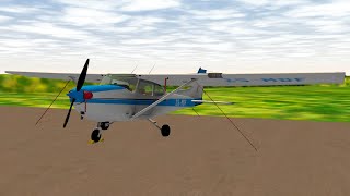 FlightGear Mouse Control Tutorial and Pattern Flying with an Aborted TakeOff!