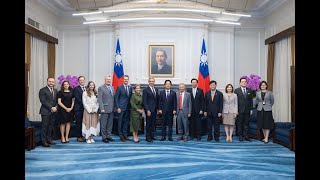 總統接見美國田納西州長　盼擴大合作鞏固夥伴關係